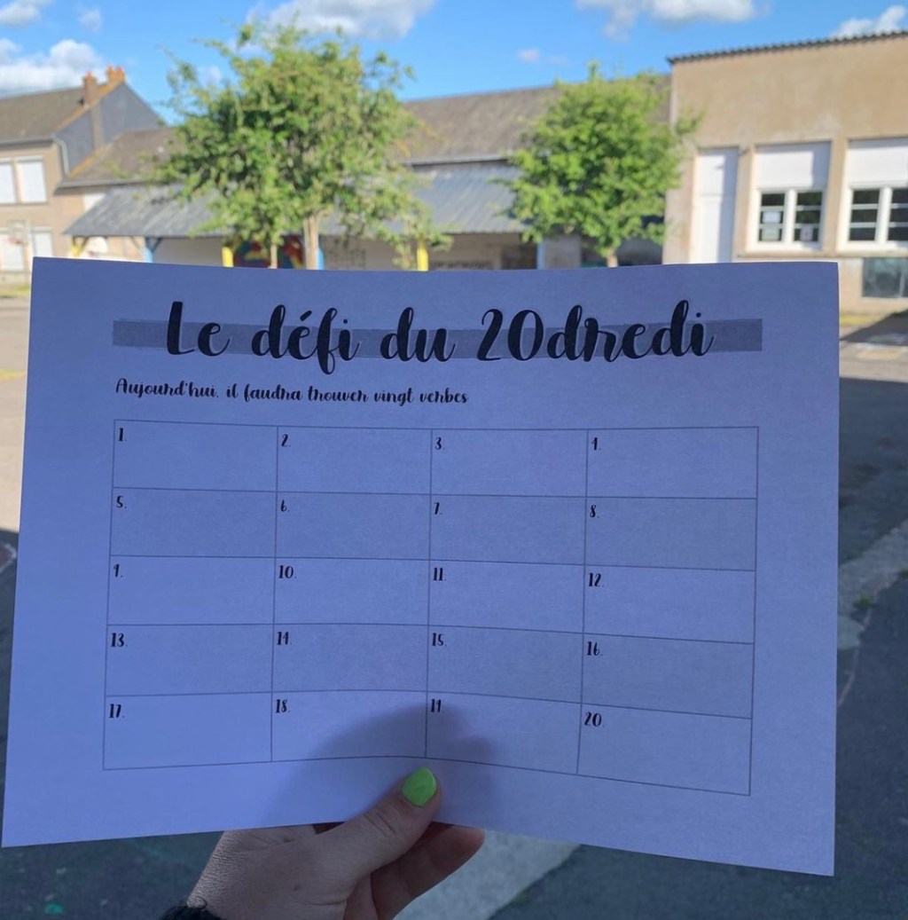 Les Défis du 20dredi: Conjugaison, Phonologie, Grammaire et&nbsp;Vocabulaire